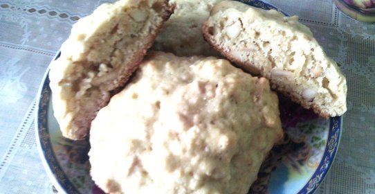 Овсяное печенье с кешью