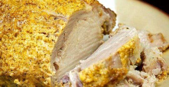 Запеченная свиная корейка