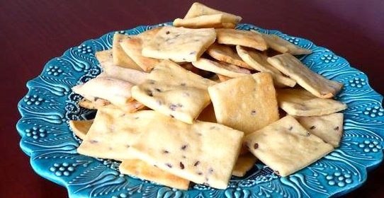 Кукурузное несладкое печенье