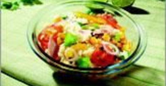 Куриный салат с кускусом