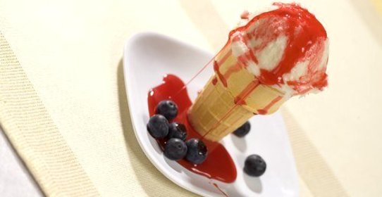 Черничный сироп с ароматом имбиря