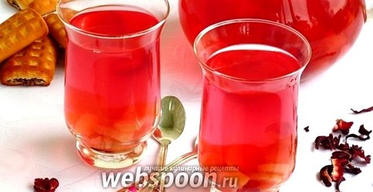 Компот из ревеня