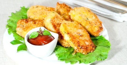 Рубленые куриные котлеты