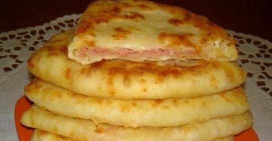 Быстрые сырные лепешки