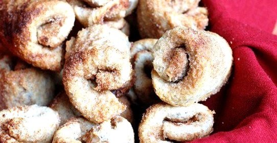 Сладкие роллы из хлеба