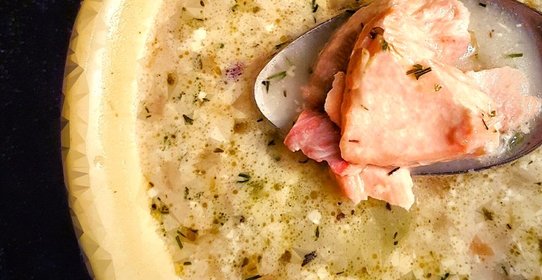 Уха финская «Лохикейтто»