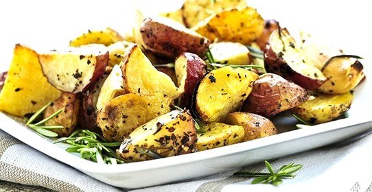 Жареный картофель с оливками и лимоном по‑мароккански