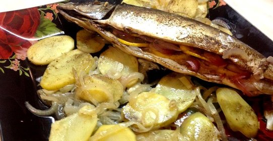Запеченная скумбрия