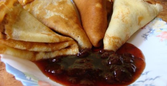 Воздушные блины на сухих дрожжах