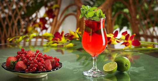 Клубничный лимонад