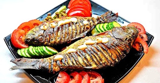 Караси в микроволновке