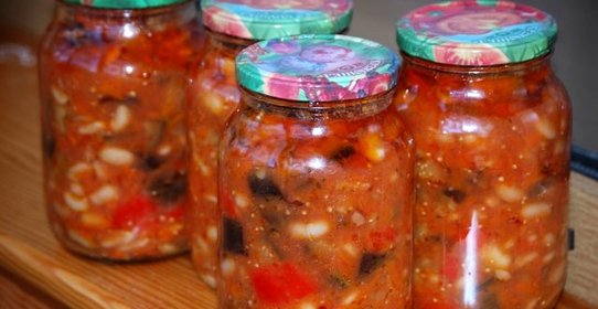 Солянка с баклажанами