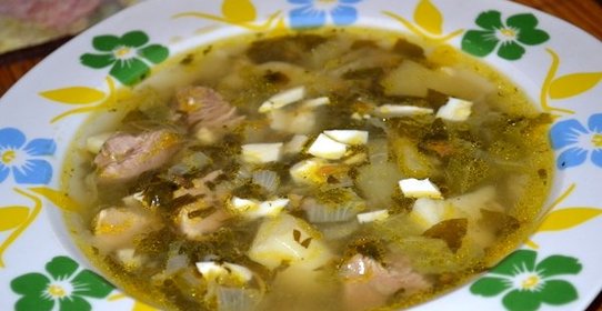 Щавелевый борщ