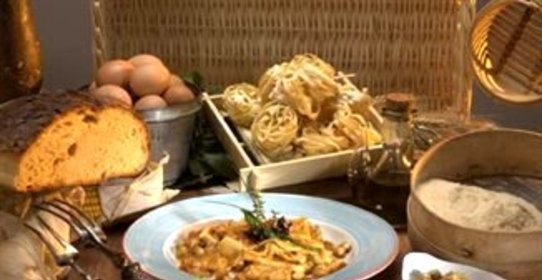 Лазанья с нутами