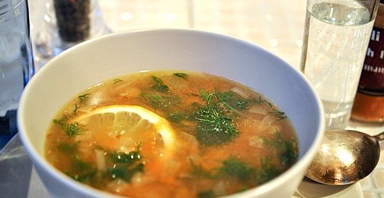 Уха из осетра