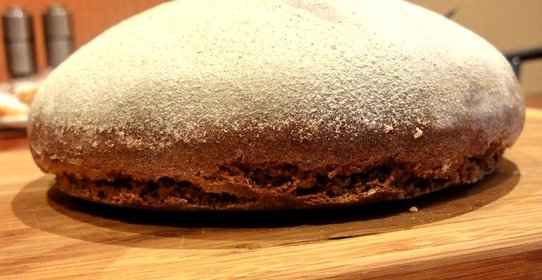 Постный хлеб без дрожжей