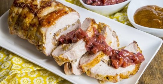 Свинина со сливовым вином