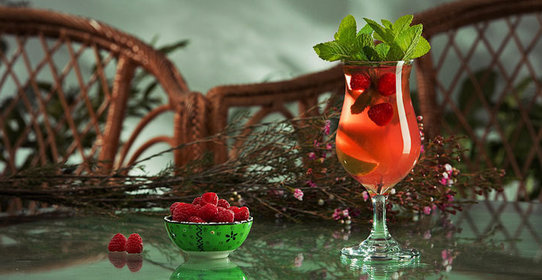 Малиновый лимонад