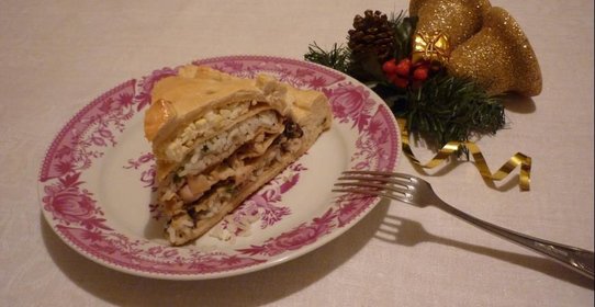 Курник, праздничный пирог