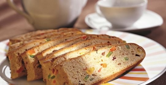 Хлебцы с цукатами