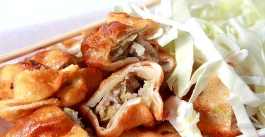 Блинчики с куриной печенью и грибами