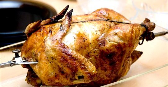 Цыпленок на вертеле