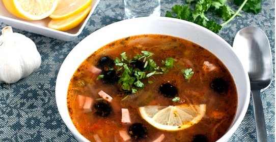 Солянка по-татарски