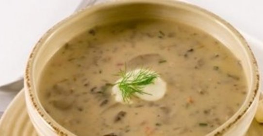 Рассольник с грибами