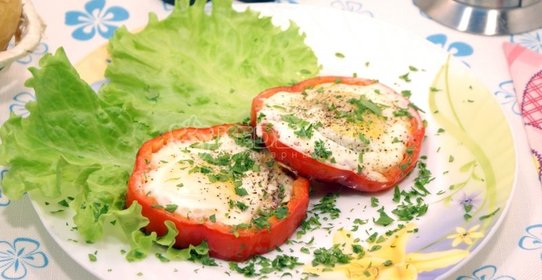 Глазунья в перце