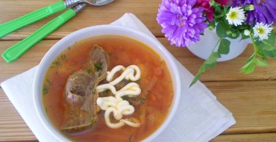 Борщ из утки