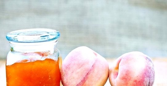 Персиковое варенье в микроволновке