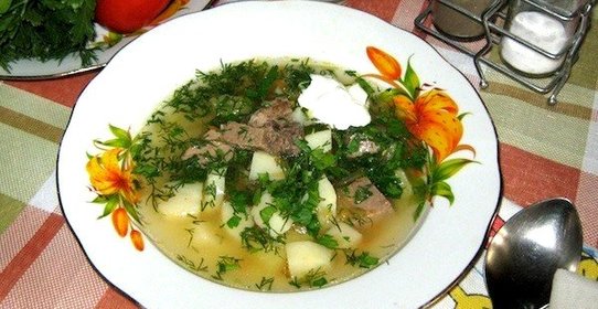 Рассольник классический с перловкой