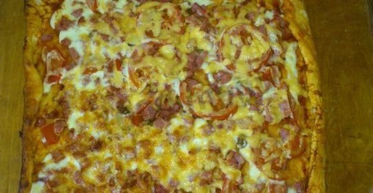 Пицца домашняя