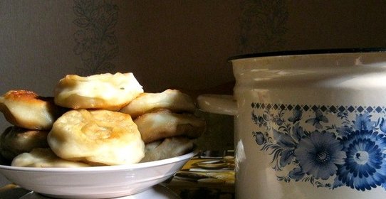 Манты в кастрюле