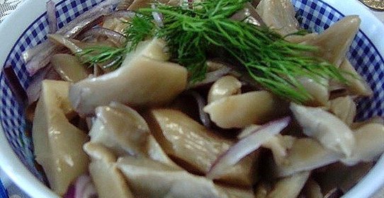 Маринованные вешенки на зиму