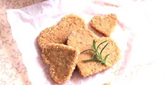 Печенье с розмарином и грецкими орехами