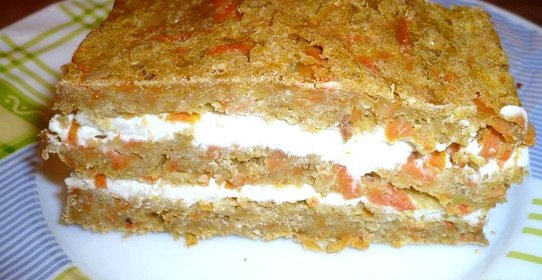 Овсяное диетическое пирожное