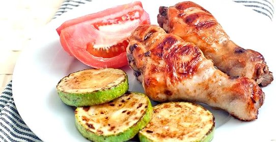 Куриные голени в имбирном маринаде