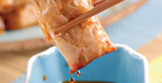 Пирожки из фило в индонезийском стиле