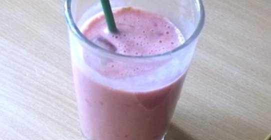 Смузи с бананом и кофе