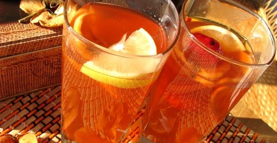 Компот из сухофруктов и ягод