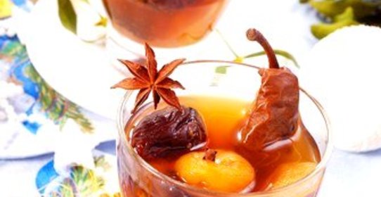 Рождественский фруктовый компот