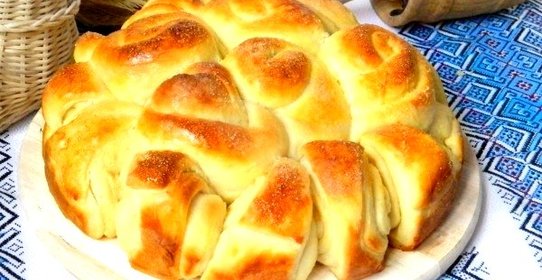 Сдобная булка «Букет»