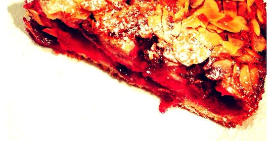 Вишневый пирог в венском стиле