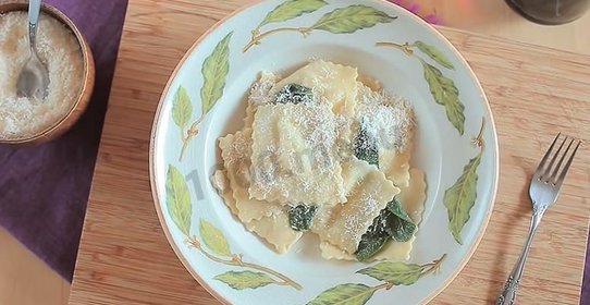 Равиоли с мясом