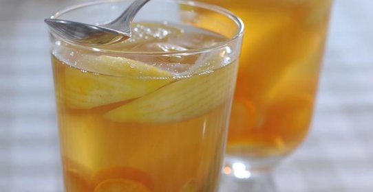 Крепкий белый глинтвейн