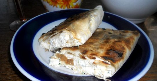 Горячая закуска с молодым чесночком