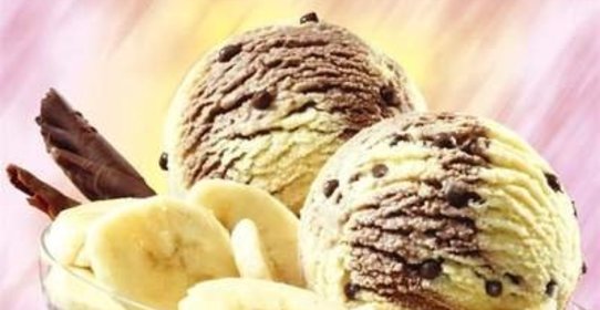 Мороженое из банана и молока