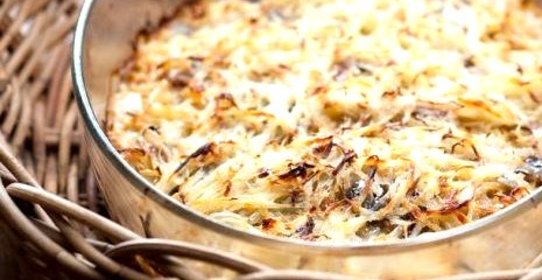 Запеченный картофель с анчоусами (Janssons frestelse)