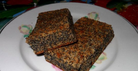 Маковые пирожные